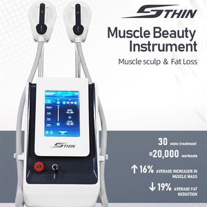 Stimolazione muscolare EMS 2 IN 1 Dispositivo Ems per la costruzione del muscolo del viso Stimolatore muscolare Ems Elettrostimolazione Sculpt Ems Macchina dimagrante BRUCIA GRASSI