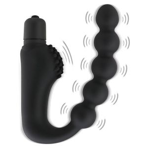 Massage 10 Mode Vibrating Anal Plug Vagina P-Spot Prostate Massager Sex Toy for Couple G Spot Massager Adult Sex Product For Women291e