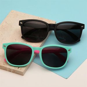 Sunglasses With Bag Rubber Polaroid Baby Girl Kids Children Heart TR90 Black Pink Sun Glasses For Polarized Flexible241a