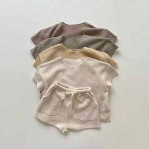 Zestawy odzieży Summer Baby Summer Baby Lose Lose Home Suit Krótkie rękaw