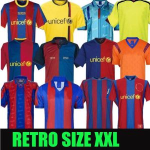 Calcio Barcellona Maglie retrò barca 96 97 07 08 09 10 11 XAVI RONALDINHO RONALDO RIVALDO GUARDIOLA Iniesta finali classiche maillot de foot 1899 1999 camicie