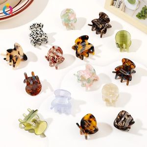 Mini Hair Claws Clip Crab Baby Gilrs Plastic Sweet Small Clips Hairpin Women Barrettes Headwear Fashion Accessories