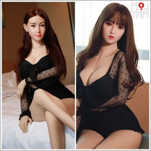 A Sex Doll-168cm Lifelike Silicone Sex Doll Man Sexy Breasts Soft Hip Blonde Beauty Realistic TPE Vaginal Oral