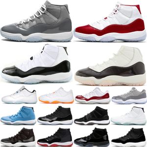 Jumpman 11 11s Basketball Shoes For Men Women DMP Cherry Cool Grey 25th Anniversary Bred Neapolitan Sakura Gamma Blue Mens Trainers Sport Sneakers eur 36-47