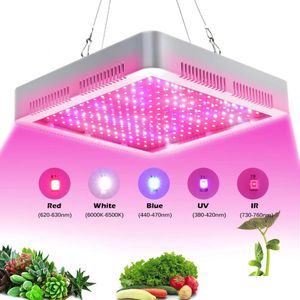 Огни для выращивания растений Fl Spectrum Light 2000 Вт с двойным чипом и одним переключателем для палаток Ered, тепличных домов, гидропонных систем для растений, овощей, комнатных цветов Dr Dhcoa