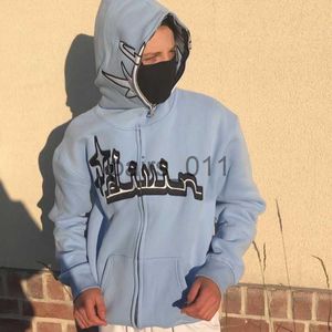 Mens Hoodies Sweatshirts Hot Sale 2023 Herr Hoodies Sweatshirts Vintage broderad tryck Gotisk tröja Streetwear Subtimased Hoodie Y2K Clothes Hoody Sweaters X