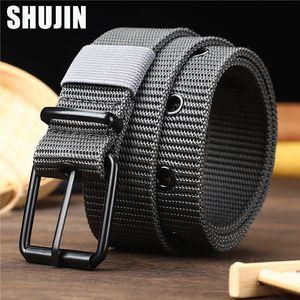 Men's Belts Army Military Canvas Nylon Webbing Tactical Belt Fashion Casual Designer Unisex Belts High Quality Sports Strap