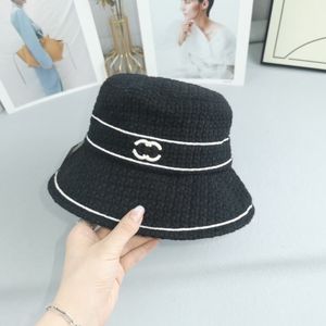 Fashion Bucket Hat Cap for Women Men Baseball Caps Beanie Casquettes Woman Man Fisherman Buckets Hats Patchwork High Quality Autumn Winter Wide Brim Hats 2 Style