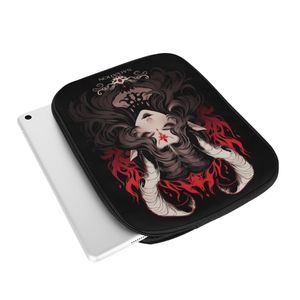 Sacos diy manga ipad saco personalizado homens mulheres sacos de portátil totes senhora mochila profissional preto produção personalizado presentes casal exclusivo 114641