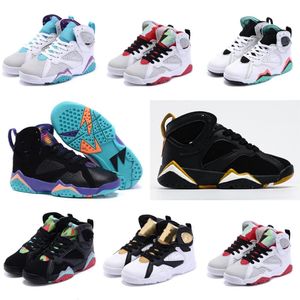 2021 New Kid Jumpman 7 6 Anelli Sneaker Bambini Ragazzi Ragazze Bambino Bambino 7s Scarpe da basket per bambini Scarpe da ginnastica sportive Scarpe sportive Siz286F