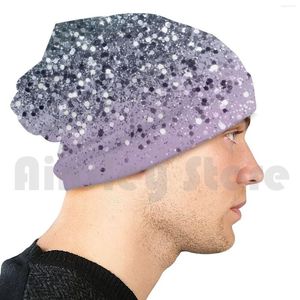 Boinas Summer Love Glitter #1 #brilhante #decoração #arte Gorros Pulôver Cap Confortável Cor Digital Manipulação Abstrata