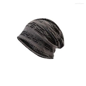 Berretti Skullies Beaines Uomo Hip Hop Streetwear Cappello Gorras Autunno Inverno Caldo Berretto lavorato a maglia