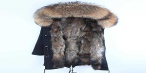 Pelliccia da uomo Pelliccia sintetica 2020 Giacca invernale da uomo Cappotti di pelliccia di procione naturale Cappotti lunghi caldi con cappuccio Plus Size 7xl Parka maschile spesso caldo Cappotto di pelliccia vera13611160L230914