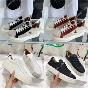 Laurens Sneaker Tasarımcı Kadınlar Laurens Canvas Ayakkabı Spor ayakkabıları Dantel Günlük Ayakkabı Spor Eğitmenleri Rahat Gerçek Küçük Beyaz Dış Mekan Platform Ayakkabıları Boyut 35-40