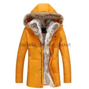 Męskie futra faux futra męskie kurtki zimowe kurtki męskie futrzane bluzy gęsta ciepła warstwowa obręcz ubrania śnieg