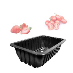 750ML Disposable Fruit Salad Lunch Box Plastic Food Container Stackable Microwave Oven Meal Preparation Lunch Box