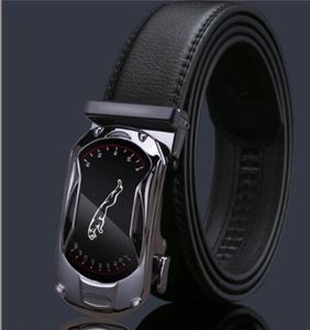 Belt men's high-end leather automatic buckle cowhide business men's belt casual belt A05