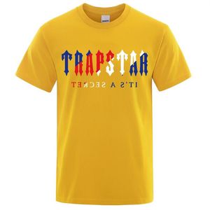 Мужские футболки, хлопковая футболка с коротким рукавом для мужчин, модная американская футболка с 3D принтом флага, летняя одежда оверсайз 222W