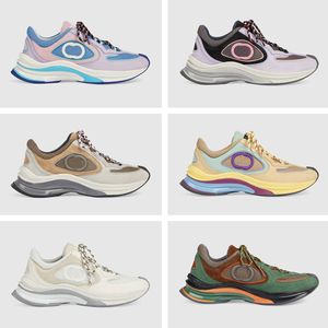 Top Designer Run Men Women Sneaker Sports Casual Shoes Running Shoes Dad Shoes Retro Interlocking Letter Dual Color Rubber Sole Low Heel Lace Up Sneakers Trainer