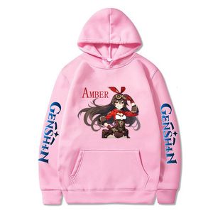 Herrtröjor tröjor Nya hösten vinter överdimensionerade hoodies genshin påverkar herrens tröjor toppar anime tryckt koreanska varm hajuku kläder 230914