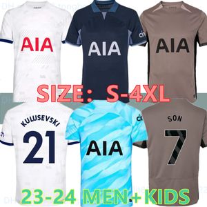 3XL 4XL 23 24 SON MADDISON Fußballtrikot 2023 2024 Fußballtrikot PERISIC LENGLET ROMERO KULUSEVSKI BENTANCUR RICHARLISON KANE