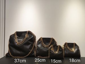 Stella McCarey 가방 가방 패션 Falabella Topquality 큰 새로운 토트 여성 검은 체인 쇼핑 가방 메신저 가죽 미니 핸드백 디자이너 크로스 바디