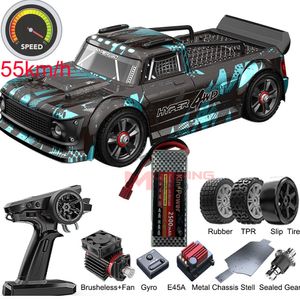 Electric RC Car MJX Hyper Go RC 14301 14302 Brushless 1 14 2.4G Remote Control 4WD Off Road Racing High Speed ​​Electric Hobby Toy Truck 230912
