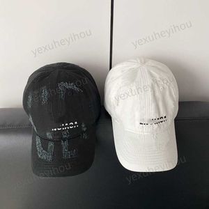 Top Caps Ball Cap Tasarımcı Balencaigass Paris Beyzbol Kapakları Moda Çok yönlü gündelik ördek dil şapkası Kadınlar Bahar/Sonbahar Sezonu Caps bayanlar başlık ayarlanabilir fit şapkalar