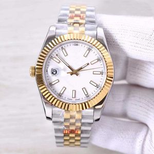 Topp automatisk designer Ny herrmekanisk klocka stor förstoringsglas Datejust 41mm rostfritt stål safir fast spänne unisex titta på mcd4