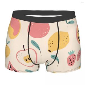 Underpants Men's Underwear Fruit Collection Men Boxer Shorts Elastic Male Panties