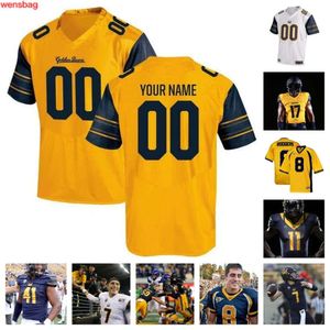 2023 Kalifornien Golden Bears Football Jersey 8 Jackson Sirmon 98 Nate Burrell 9 Taj Davis 62 Barrett Miller 23 King Doerue 51 Curlee Thomas IV 3 Jeremiah Hunter