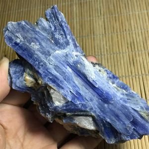 Sällsynt blå kristall naturlig kyanit grov ädelsten mineralprov läkning 2011252836