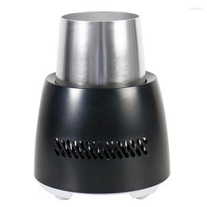Vattenflaskor Summer Quick Cooling Cup Mini Continuous Cooler Desktop Kylskåp Vatten/Soda/Drycker Mugg US Plug-Black