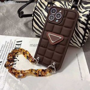 Cell Phone Cases Designers iPhone case chocolate tortoise shell carrying chain 13pro max / 12 13 11 mobile phone cases full package X xsmax men and women good HKD230914