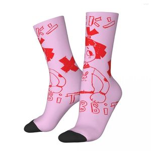 Мужские носки Happy, забавные компрессионные носки Lucky, винтажные, в стиле Харадзюку, в стиле хип-хоп, новинка, повседневные носки для экипажа, сумасшедшие, подарочные носки с принтом