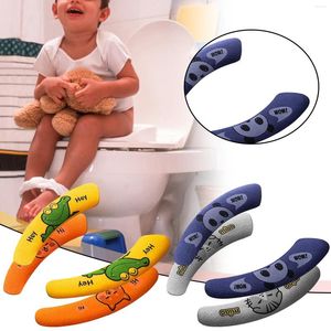 Carpets Washable 4PC Household Cushion Toilet Cut-out Paste-type Stickers Printed Universal Bathroom Products