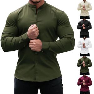 Men's Casual Shirts Muscle Format Shirt