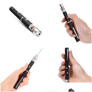Laser Pointer Wholesale Pens Red Light Pen Mounting Night Hunting Beam School Teaching Office Work Pointing Bh2543 Drop Delivery Bus Dhkzx
