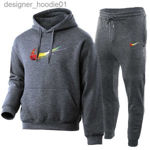 Tute da donna tuta da uomo nke tech pantaloni tute con cappuccio moda pallacanestro americano due pezzi con giacca sportiva da corsa cappotto fitness tuta da jogging