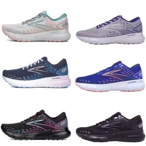 Brooks Glicerina GTS 20 Road Running Shoes Mulheres e Homens Treinamento Tênis Dropshipping Aceito Respirável Bota Esportiva Moda Mens Roller Shoe 36-46