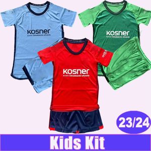 2023 24 CHIMY AVILA Soccer Jerseys Kids Kit RUBEN GARCIA MONCAYOLA BUDIMIR BARBERO SANCHEZ TORRO Home Away 3rd Child Suit Football Shirts