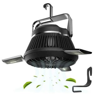 Lanterne portatili Alimentato ad energia solare USB ricaricabile Tenda a LED Ventilatore sospeso ABS Campeggio Escursionismo Sopravvivenza Emergenza Pesca all'aperto Multif255S