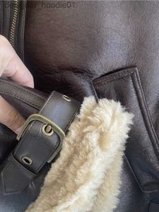 Мужские женские куртки из искусственного меха Fitaylor Winter Moto Biker Толстое короткое пальто Женская уличная одежда с лацканами на молнии Куртка из искусственной кожи ягненка Леди Теплая верхняя одежда из искусственной кожи 230309 L23091