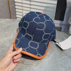 مصمم القبعات الفاخرة دلو الأزياء رسالة كاملة G بيسبول Caps النساء العلامات التجارية العصرية قبعة الكرة للرجال الجودة عالية الجودة