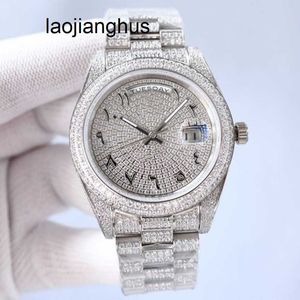 Diamond Watch Womens Watches Woman Watches Diamond Watchs Automatic Silver Watch Swiss rostfritt stål Sapphire Waterproof Luminous Couples Style Class