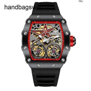 RicharMilles Watches Mechanical Watch Watch Austrian Steering Flywheel Fully Automatic Mens Neymar Richad Miller frj