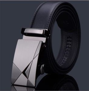 Belt men's high-end leather automatic buckle cowhide business men's belt casual belt A04