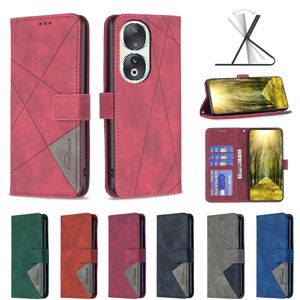 Geometry Leather Wallet Cases For Iphone 15 Plus 14 13 12 11 Pro Max XR XS 8 7 6 Line Vertical Holder ID Card Slot Cash Stand Hybrid Flip Cover Business Men Geometric Pouch