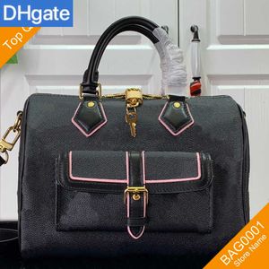 Plånböcker kudde påsar snabba kvinnor präglade crossbody multi pochette accessoires m20852 canvas mjuk dubbel handlås axelväskor zi bd7r