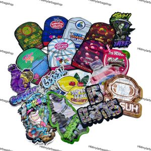 3.5g Holographic runtz packaging bags Backwoods die cut mylar plastic zip lock bags packaging gift Packages bag